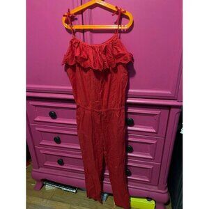 Polo Ralph Lauren Eyelet Jumpsuit Size 12/14!